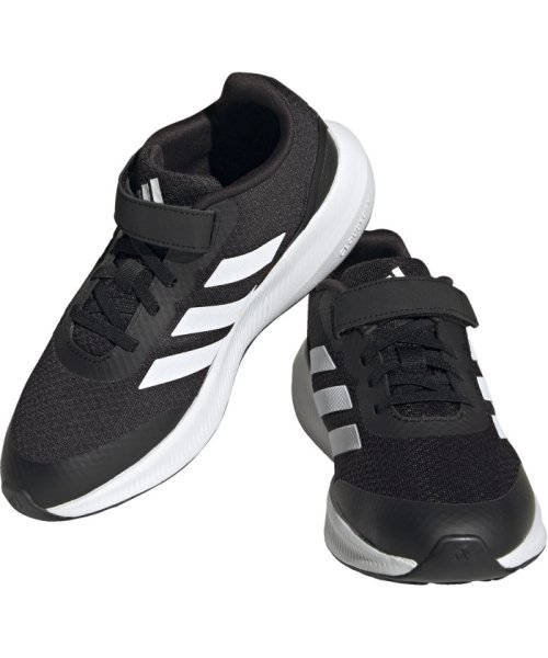 Adidas(アディダス)/adidas アディダス ランファルコン 3．0 スポーツランニング トップストラップ RUNFAL/ブラック