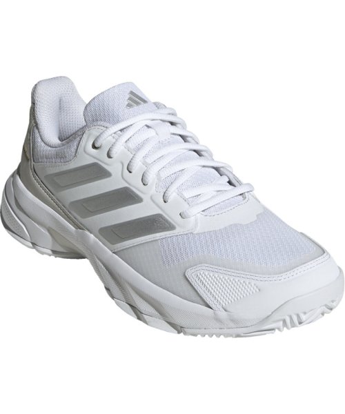 Adidas(アディダス)/adidas アディダス テニス コートジャム コントロール 3 テニス ／ CourtJam Control /ホワイト