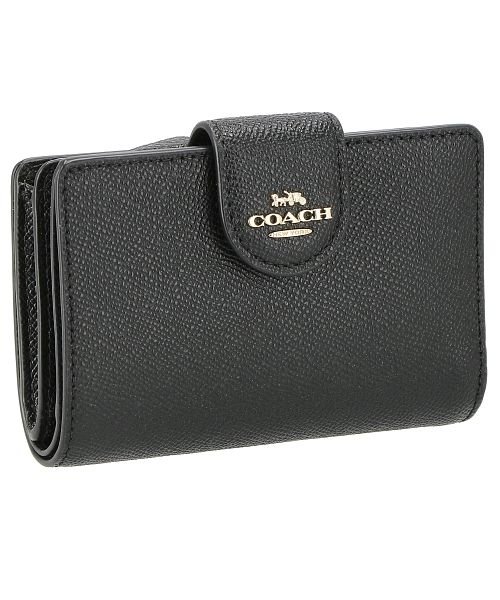 COACH(コーチ)/COACH コーチ 6390 二つ折り財布/ブラック