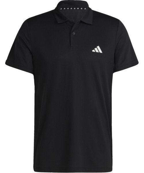 Adidas(アディダス)/adidas アディダス M TR－ES BASE ポロシャツ メンズ 半袖シャツ 半袖ポロシャツ BXH4/ブラック