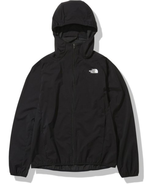 THE NORTH FACE(ザノースフェイス)/THE　NORTH　FACE ノースフェイス アウトドア スワローテイルベントフーディ レディー/ブラック