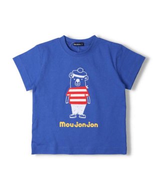 moujonjon/【子供服】 moujonjon (ムージョンジョン) くまプリント半袖Tシャツ 80cm～140cm M32805/505934027