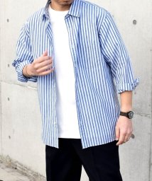 SHIPS any MEN/SHIPS any: 〈洗濯機可能〉コットン / リネン ７分袖 レギュラー シャツ 24SS◆/505934037