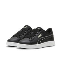 PUMA(PUMA)/キッズ プーマ スマッシュ 3.0 ダンスパーティー V スニーカー 17－21cm/PUMABLACK-PUMASILVER-GREENILLUSION