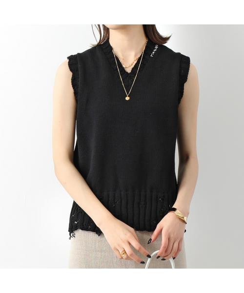 セール】MARNI ベスト CVMG0091A0 UFC652 コットンニット ジレ 