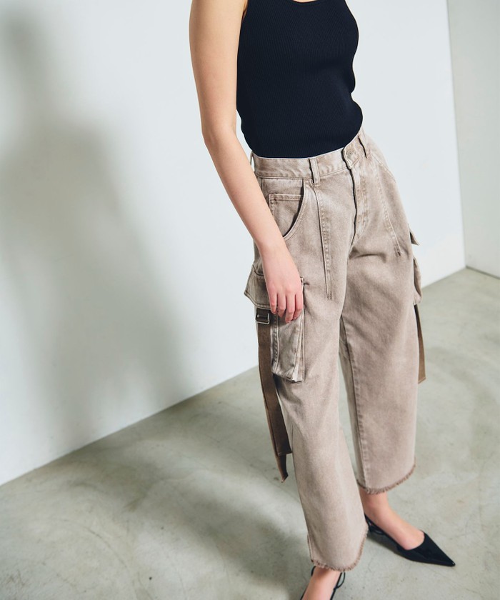 DIESEL カーゴパンツ　2way式 コクーンデニムカーゴパンツ(505934433)｜阪急百貨店公式通販サイト