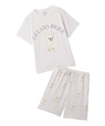 gelato pique Kids＆Baby(gelato pique Kids＆Baby)/【JUNIOR】 DOG柄Tシャツ&ショートパンツセット/PNK