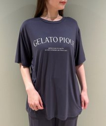 gelato pique(gelato pique)/レーヨンロゴTシャツ/DGRY