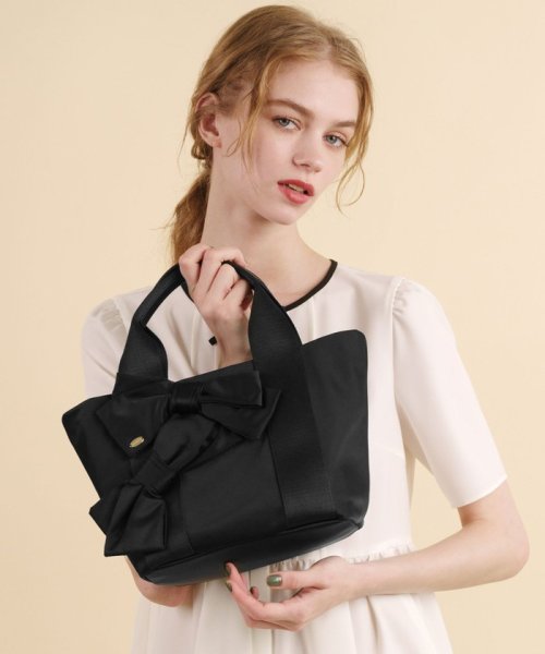 TOCCA(TOCCA)/【大人百花掲載】T CADEAU TOTE トートバッグ/ブラック系