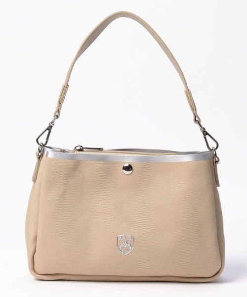 Editors Draw(エディターズドロー)/STUART shoulder Bag ショルダーバック/Beige