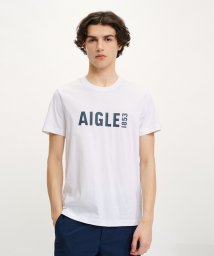 ＡＩＧＬＥ MEN(エーグル　メンズ)/吸水速乾 プリントTシャツ RP/ホワイト