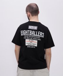 AVIREX(AVIREX)/EIGHT BALLERS STENCIL PATCH T－SHIRT / エイトボーラーズ ステンシル パッチ Tシャツ / AVIREX/ブラック