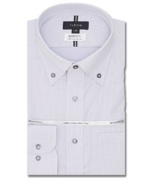 TAKA-Q/綿100％ ノーアイロン スタンダードフィット ボタンダウン 長袖 シャツ メンズ ワイシャツ ビジネス ノーアイロン 形態安定 yシャツ 速乾/505935504