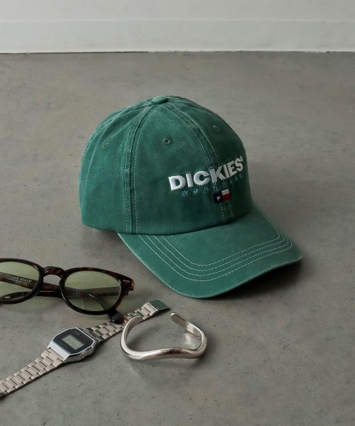 Dickies(Dickies)/Dickies EX BIO WASH LOWCAP/グリーン