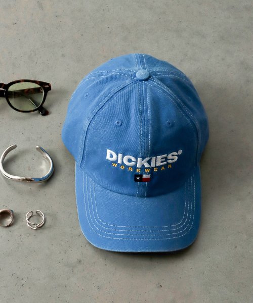Dickies(Dickies)/Dickies EX BIO WASH LOWCAP/ブルー
