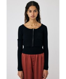 moussy/ZIP UP RIB KNIT カーデ＆タンク/505935343