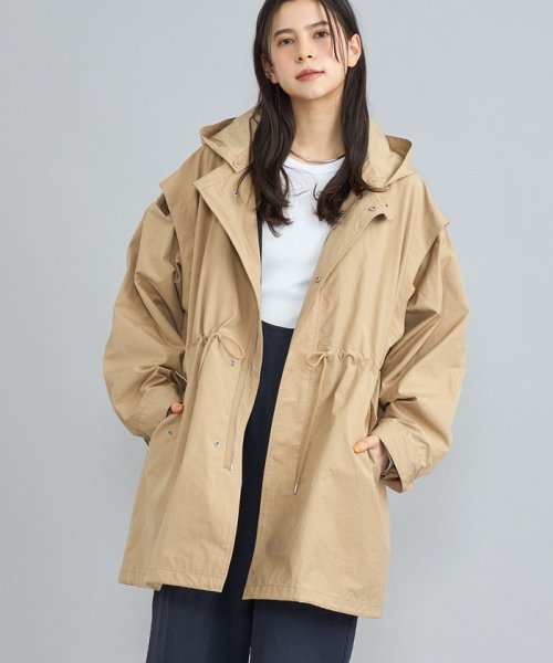 coen(coen)/3WAYモッズコート/BEIGE