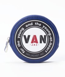 VANJACKET(ヴァンヂャケット)/レザーコインケース/ブルー
