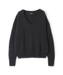 JAMES PERSE(JAMES PERSE)/カシミヤ Vネックプルオーバー WLTC3516/19ブラック