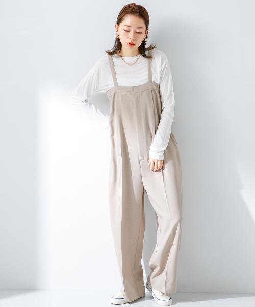 URBAN RESEARCH Sonny Label(アーバンリサーチサニーレーベル)/『UR TECH DRYLUXE』ベアオールインワン/ベージュ