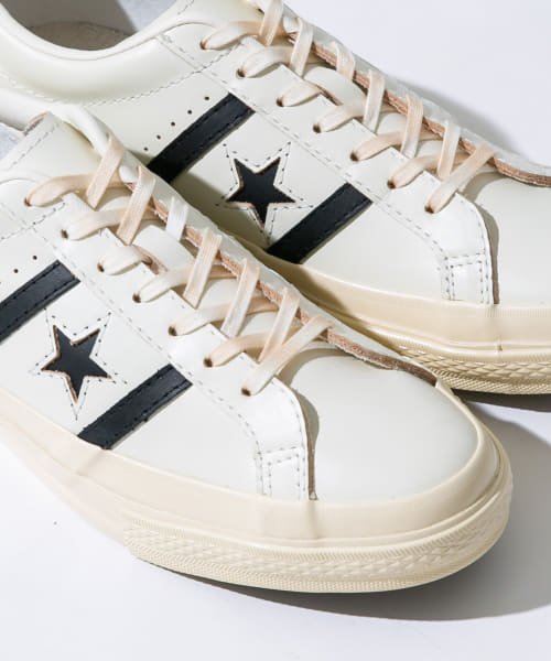 URBAN RESEARCH Sonny Label(アーバンリサーチサニーレーベル)/CONVERSE　STAR&BARS US LEATHER/WHITE