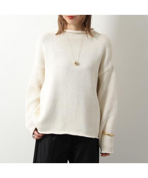 DEMYLEE ニット LAMIS WSF22036 コットン ボートネック ニット LAMIS WSF22036 コットン ボートネック ドロップショルダー