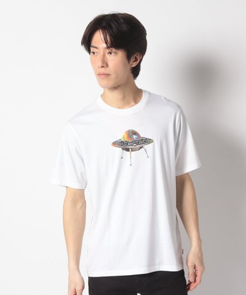 LEVI’S OUTLET(リーバイスアウトレット)/SILVERTAB（TM） リラックスフィット Tシャツ ホワイト SPACESHIP/ホワイト