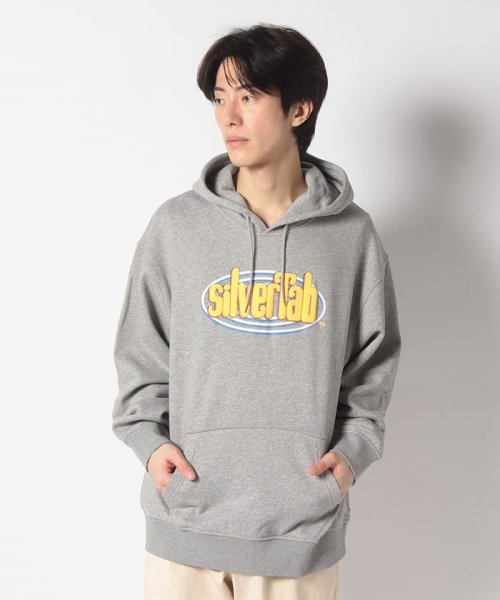 LEVI’S OUTLET(リーバイスアウトレット)/SILVERTAB（TM） グラフィックフーディー グレー OVAL LOGO/グレー