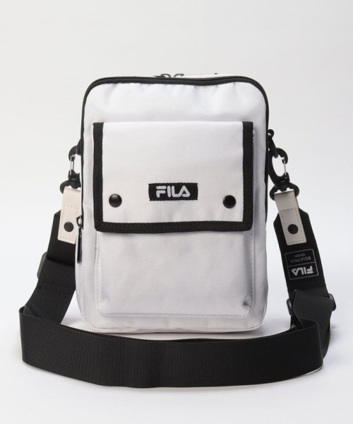 FILA（Bag）(フィラ（バッグ）)/タテショルダーバッグ/ホワイト