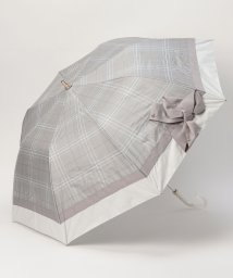 LANVIN en Bleu(umbrella)/晴雨兼用折りたたみ日傘　ビジューリボン/505929084