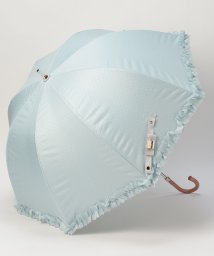 LANVIN en Bleu(umbrella)(ランバンオンブルー（傘）)/晴雨兼用日傘　ドビーフリル/グリーン