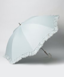 LANVIN en Bleu(umbrella)(ランバンオンブルー（傘）)/晴雨兼用日傘　オーガンジーフリル/グリーン