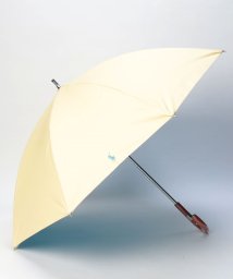 POLO RALPH LAUREN(umbrella)(ポロラルフローレン（傘）)/晴雨兼用日傘　ロゴ刺繍/ライトイエロー