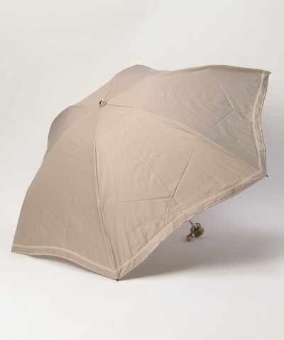 FURLA フルラ 晴雨兼用 折りたたみ傘 日傘 ジッパー刺繍 遮熱 1級遮光