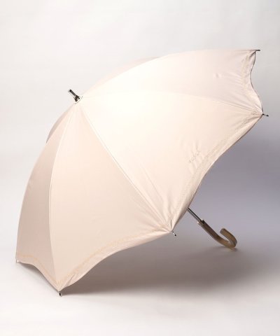FURLA フルラ 晴雨兼用 長傘 ショート傘 日傘 ジッパー刺繍 遮熱 1級
