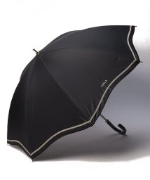 FURLA(フルラ)/晴雨兼用日傘　ジッパー刺繍/ブラック