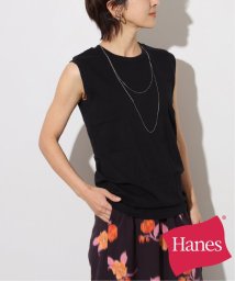 JOURNAL STANDARD relume(ジャーナルスタンダード　レリューム)/《2枚セット》【Hanes / ヘインズ】RE JAPAN FIT FOR HER スリーブレスTシャツ/ブラック