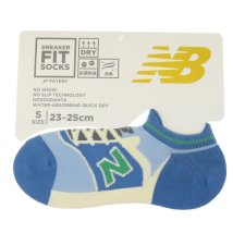 cinemacollection/ニューバランス 女性用靴下 レディーススニーカーソックス S ライトブルー new balance シン NB エヌビー フレンズヒル FRIENDSHILL /505934288