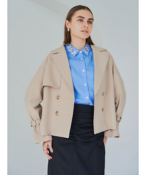 ショートトレンチコート その他のジャケット C1601129926(12344円)