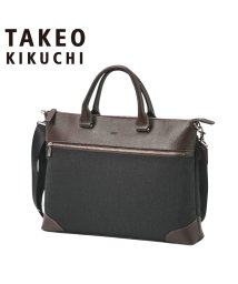 TAKEO KIKUCHI(タケオキクチ)/タケオキクチ トートバッグ ビジネスバッグ メンズ ブランド 通勤 撥水 A4 PC 13.3インチ 2WAY TAKEO KIKUCHI 711541/ブラック