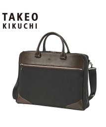 TAKEO KIKUCHI(タケオキクチ)/タケオキクチ トートバッグ ビジネスバッグ メンズ ブランド 通勤 撥水 A4 B4 PC 13.3インチ 2WAY TAKEO KIKUCHI 711543/ブラック