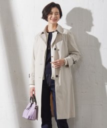 J.PRESS LADIES/【洗える・撥水】Reポリアーティローザ シングル トレンチコート/505937113