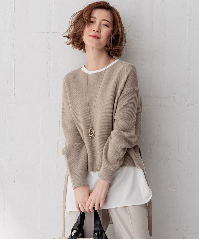 ブラウン系｜ニット・セーター｜23区 (Lサイズ)(ニジュウサンク L