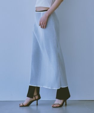 DRESSTERIOR/CODE A｜sheer pleats skirt/505937178