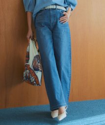 NIJYUSANKU（SMALL SIZE）(23区（小さいサイズ）)/【一部店舗限定】23区DENIM ストレッチ ワイドパンツ/インディゴ