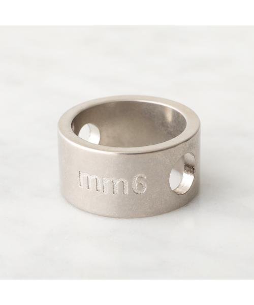 MM6 リング SM7UQ0022SV0148 ロゴ リング