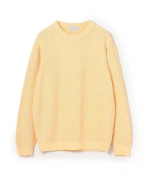 TOMORROWLAND MENS(TOMORROWLAND MENS)/TOMORROWLAND TRICOT ギマコットンリネン クルーネックプルオーバー/22イエロー系