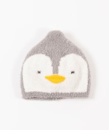 KP BOY/KPBOY(ケーピーボーイ)【日本製】シュークリーム素材のペンギンモチーフニット帽(Free)/505400702