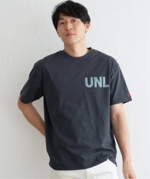ikka(イッカ)/【親子おそろい】URBAN NATURE LIFE ロゴプリントTシャツ/ネイビー