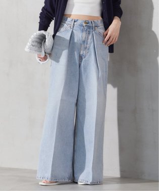 Plage/DENIM TUCK WIDE パンツ/505913430